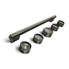 Trousse de poignées KitchenAid pour cuisinière à double énergie de style commercial 30 po – minerai noir – W11774723