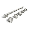 Trousse de poignées KitchenAid pour cuisinière à double énergie de style commercial 30 po – acier inoxydable – W11774724