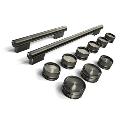 KitchenAid Handle Kit for 48" Commercial-Style Dual Fuel Range – Black Ore – W11774731 | Trousse de poignées KitchenAid pour cuisinière à double énergie de style commercial 48 po – minerai noir – W11774731