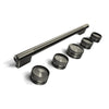 Trousse de poignées KitchenAid pour cuisinière à induction de style commercial 30 po – minerai noir – W11774735
