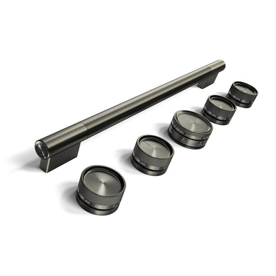 KitchenAid Handle Kit for 30" Commercial-Style Induction Range – Black Ore – W11774735 | Trousse de poignées KitchenAid pour cuisinière à induction de style commercial 30 po – minerai noir – W11774735