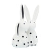 Lapins qui s’embrassent de 7 po en porcelaine