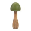Champignon conique de 10 po en bois - olive