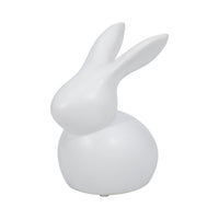 Lapin moderne de 7 po - blanc