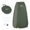 Outsunny Tente De Douche De Camping Pop-up Dressing Portable Vestiaire Tentes D'abri De Confidentialite Toilettes De Plage Et Seance Photo Interieure Avec Sac De Transport Vert Armee