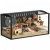 PawHut cage pour hamster grand format avec structure en acier anti-rongeur
