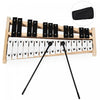 Costway Glockenspiel Xylophone Pliable 27 Notes en Aluminium, Instrument de Musique