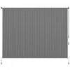 Outsunny Store Enrouleur Exterieur, Store De Porte Patio 8'x6', Gris Fonce