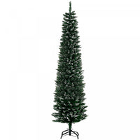 Homcom Sapin De Noel Artificiel De 6.5 Pieds Avec 570 Pointes De Branches