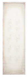 Tapis de Couloir Contemporain/Moderne Ramona 2'8\" x 8'2\" en Brun clair