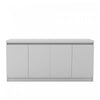 Buffet contemporain moderne viennois 62\" en blanc