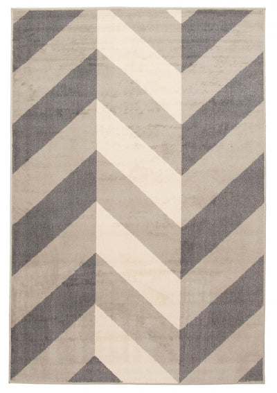 Bianca Grey Area Rug - 5'0" x 8'0"|Carpette Bianca grise - 5 pi 0 po x 8 pi 0 po