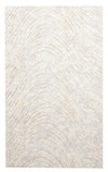 Tapis Contemporain/Moderne Sienna 5'0\" x 8'0\" en Gris