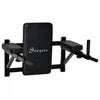 Soozier Station De Traction Tour Multi-fonction Support Mural Ensemble Gym Barre De Traction Barre D'exercice Levee De Genou Triceps Jambe Trempage Rack Noir