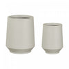Ensemble 2 cache-pots Dalya - greige