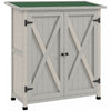 Outsunnyorganisateur D'armoire A Outils. Abri De Jardin En Bois