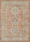 Tapis Traditionnel Alicia 6'7\" x 9'6\" en brun