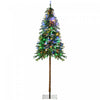 Homcom Sapin De Noel Artificiel 6' Enneige Avec Lumieres Led