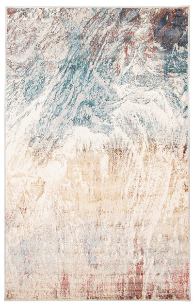 Tribeca Teal Area Rug - 5'0" x 8'0"|Carpette Tribeca bleu sarcelle - 5 pi 0 po x 8 pi 0 po