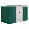 Outsunny Abri De Jardin En Metal 9' X 4' Avec Porte Coulissante