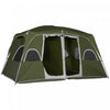 Outsunny Tente De Camping 4-8 Pers Avec 2 Pieces Et Fenetres Grillagees