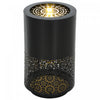 Outsunny Fontaine D'eau Avec Lumieres Led, Fontaine De Cascade De Jardin