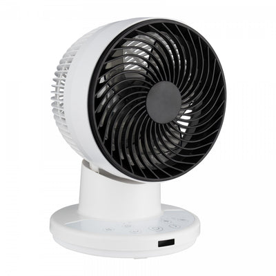 Ecohouzng 7 in. Powerful Turbo Fan with Remote Control Fan Tabletop|Ecohouzng Ventilateur Turbo Puissant de 7 pouces avec Telecommande
