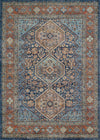 Tapis Traditionnel Alicia 9'3\" x 11'10\" en Bleu