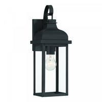 Applique Murale D’exterieur Madrid A 1 lampe De 23,4 po, Noir