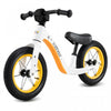 Costway 12 Pouces Magnesium Tout-petit Equilibre Velo Sans Pedale Formation Tout-petit Equilibre Velo Blanc