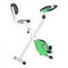 Soozier Velo d’appartement pliable, 8 niveaux de resistance magnetique, vert