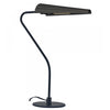 Lampe de table Cassie de Dainolite avec fini noir mat et 1 ampoule incandescente