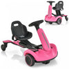 Costway 6v Kids Ride On Drift Car Electric Drifting Go Kart Pour Enfants Avec 360° Spin Rose