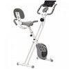 Soozier Velo D'exercice Pliant Avec Resistance Magnetique A 8 Niveaux, Gris