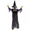 Outsunny Sorciere Animee A Suspendre De 6pi, Decorations D'halloween