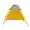 Outsunny 7'x7 'x5.5' Tente De Plage Pliante Exterieure Pliante Pare-soleil Abri De Patio Auvent De Camping Tente A Pas Rapide