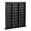 Etagere Multimedia A 27 Tablettes Reglables – Noir