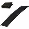 Pawhut Rampe Pliante Pour Animaux De Compagnie, Rampe Portable Legere De 62 Pouces Pour Chiens De Tres Grande Taille, Surface Antiderapante Pour Voitures, Camions Et Suv, Noire