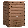 Outsunny Poubelle A Compost De 120 Gallons, Avec 80 Aerations, Marron