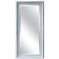 Miroir Nelson de 69 po blanc