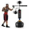 Goplus Boxe Vitesse Entraineur Independant Remplissable 360 ° Barre Tournante Hauteur Reglable
