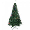 Homcom Arbre De Noel Artificiel De 7ft Avec Ornement