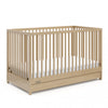 Graco Teddi Lit de bebe convertible 5-en-1 avec tiroir - Bois clair