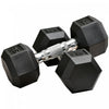Ensemble d'halteres en caoutchouc Soozier, 2 pieces de 15 livres, pour l'entrainement physique
