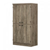 Morgan Armoire De Rangement 4 Portes - Chene Vieilli