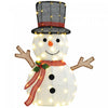 Outsunny Decoration de Noel bonhomme de neige lumineux avec 56 lumieres LED