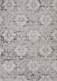 Carpette Jackson à motif damassé vieilli pour l'intérieur et l'extérieur - 5 pi 3 po x 7 pi 7 po