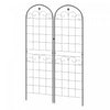 Outsunny Treillis De Jardin Pour Plantes Grimpantes, 2 Pcs