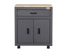 Armoire de rangement de garage CAT® prete a assembler, 28 po, 1 tiroir, 2 portes