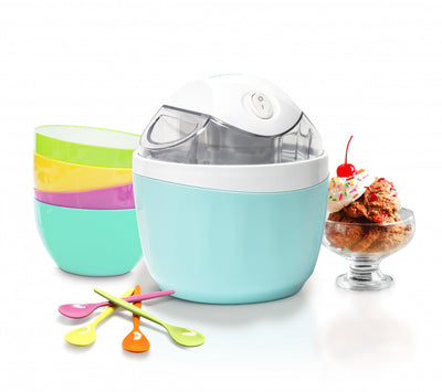 Nostalgia 1 Quart Gel Ice Cream Maker Counter-top Product | Machine a creme glacee 1 litre Nostalgia